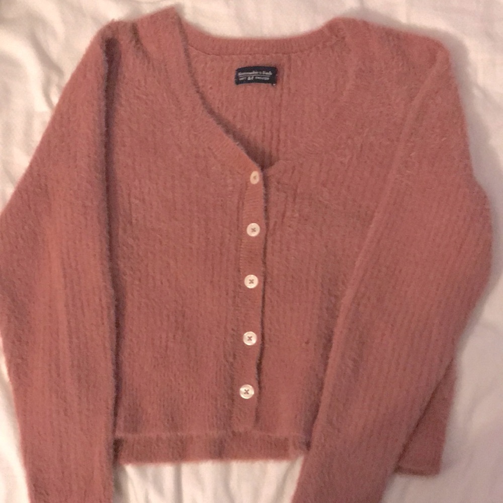 abercrombie and fitch, small, cropped, sweater
